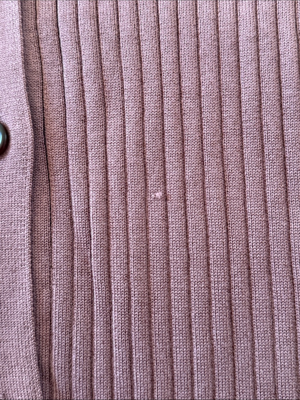 NWT BRASS COMPANY WOMEN ‘S V-NECK RIBBED LONG SLEEVE BUTTON DOWN CARDIGAN SZ XL - Picture 7 of 12